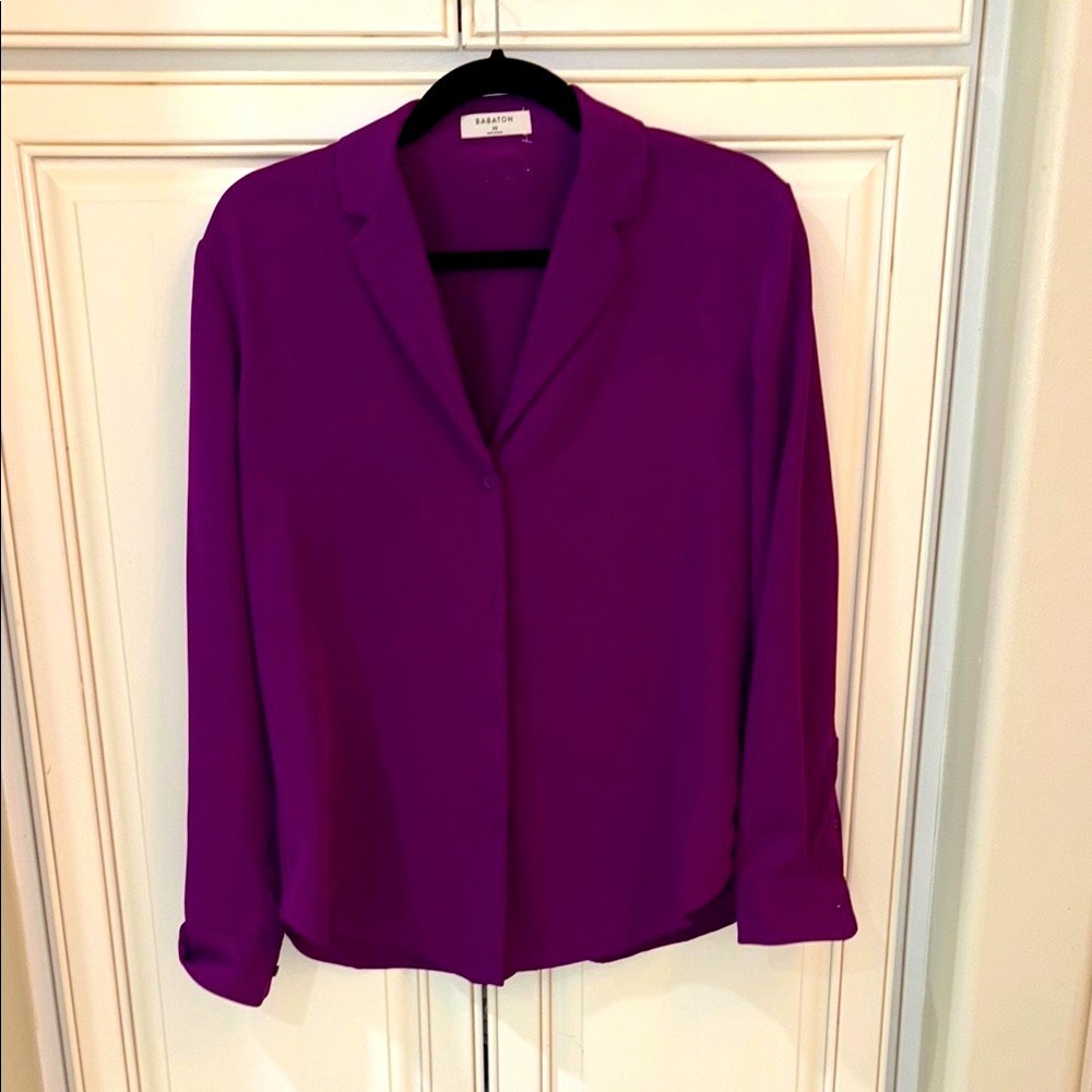 Babaton Purple Blouse